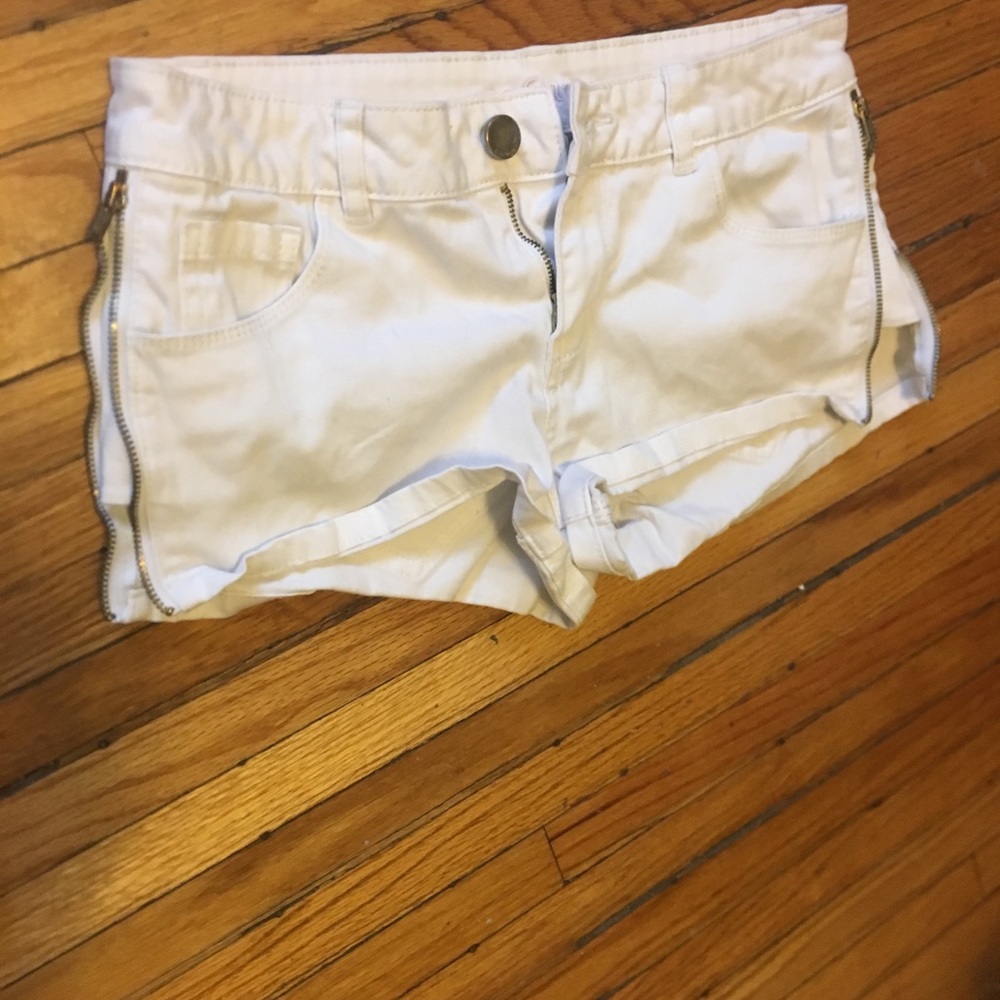 White shorts